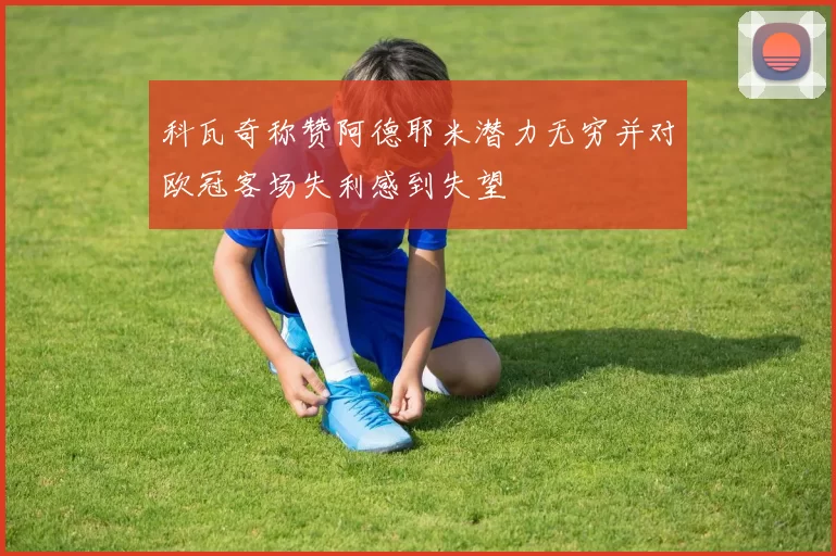 科瓦奇称赞阿德耶米潜力无穷并对欧冠客场失利感到失望