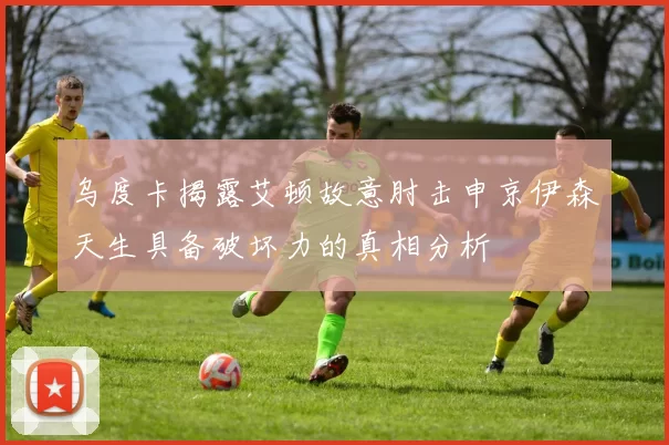 乌度卡揭露艾顿故意肘击申京伊森天生具备破坏力的真相分析
